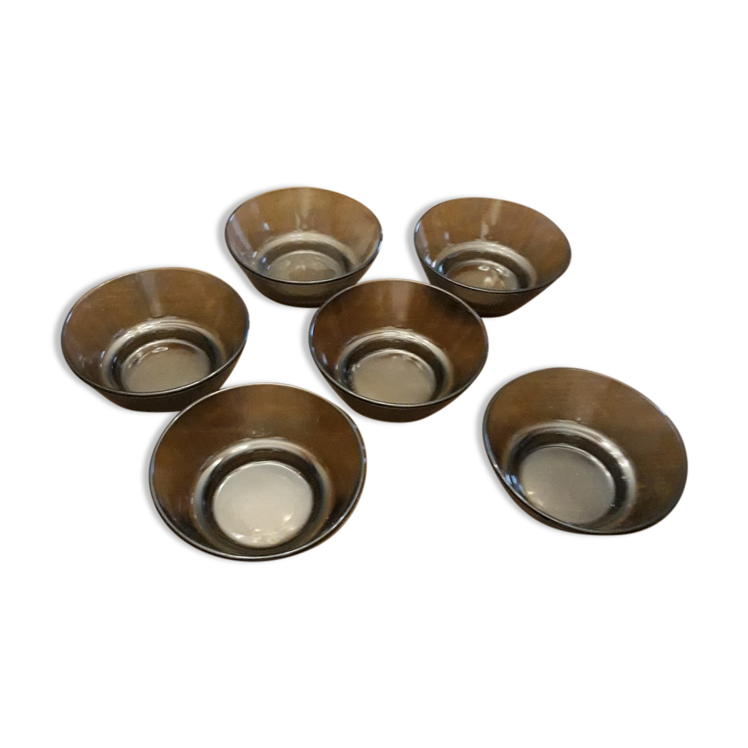 Set of 6 ramekins Vereco, 70s