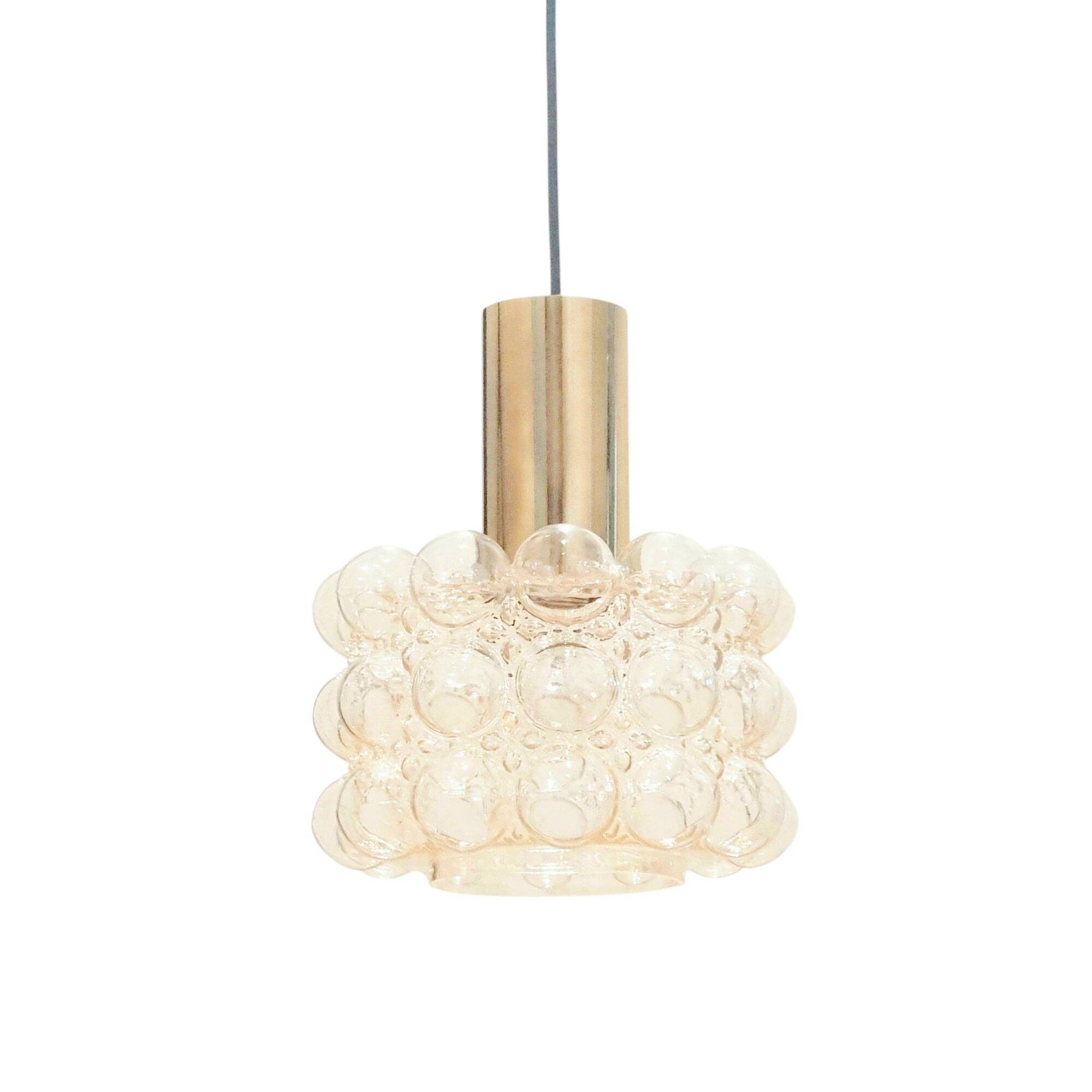 Mid-Century Bubble Glass Ceiling Light by Helena Tynell for Limburg, 1960s