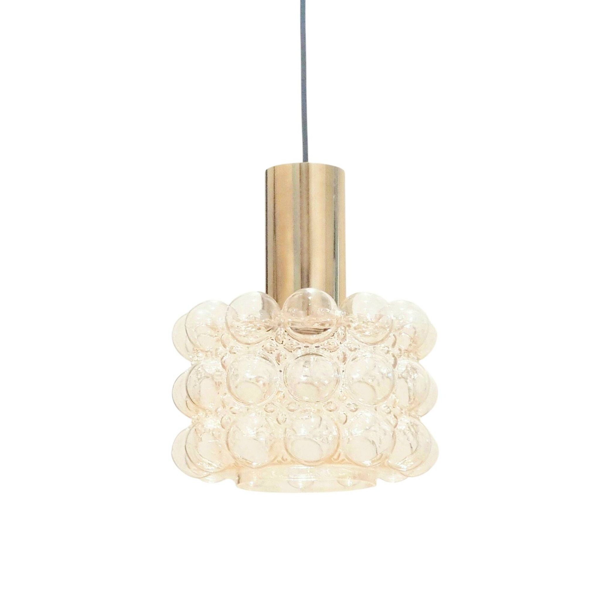 Mid-Century Bubble Glass Ceiling Light by Helena Tynell for Limburg, 1960s