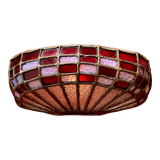 Stained glass wall lamp 1930