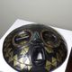 Masque Lune Africain Att. Luba/Baluba, Congo RDC, bois sculpté, perles