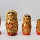 Russian Dolls Old Matryoshka ( USSR )