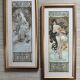 Art nouveau style frames