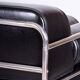 Bauhaus Sofa in Chromed Steel and Leather by Robert Slezák, Czech, 1930s