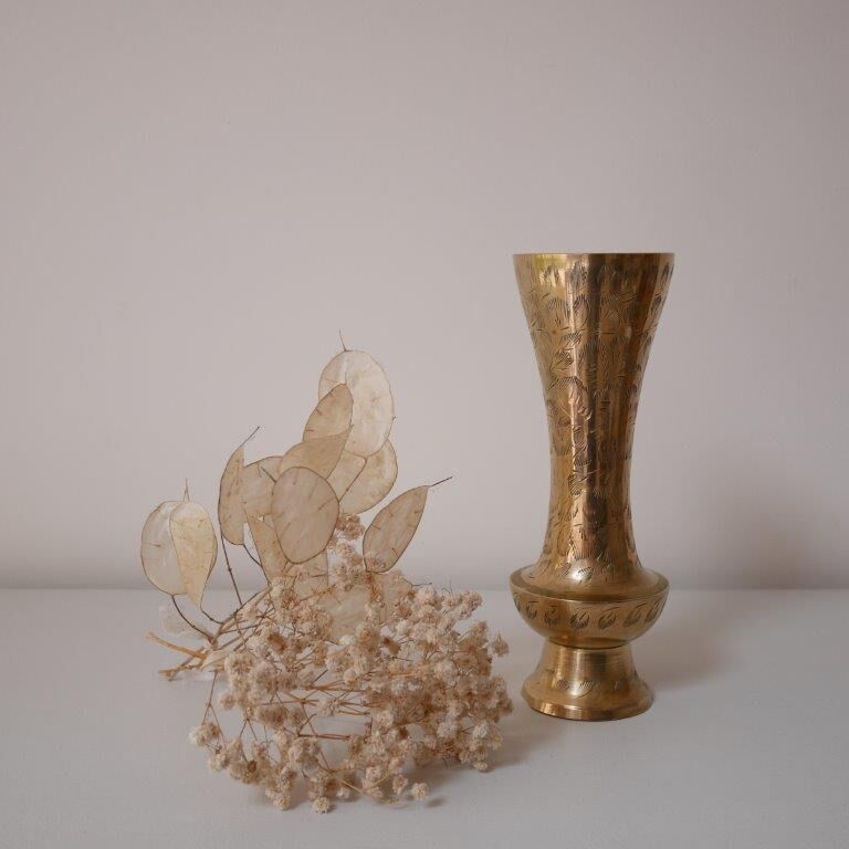 Brass vase