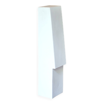 Sculpture architecture blanche en céramique de Frédéric Bourdiec