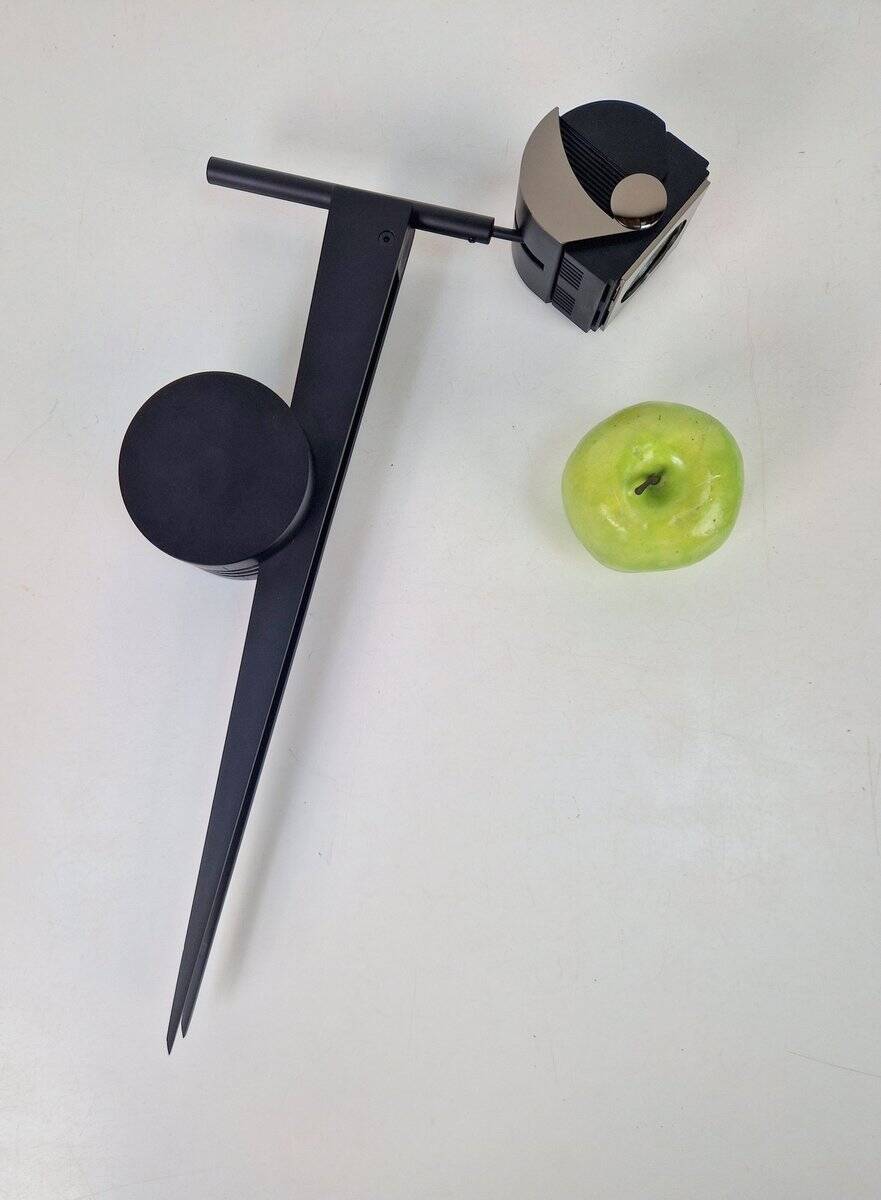 Postmodern Metal Wall Spot Lamp from Debsch Aster, Italy, 1980s