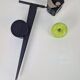 Postmodern Metal Wall Spot Lamp from Debsch Aster, Italy, 1980s