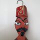 Marionnette asiatique, bois et laiton