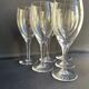 Red wine glasses