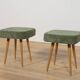 Mid-Century Teak Stool, Poland, 1970s
