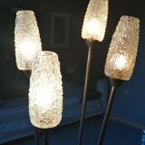 Floor lamp tripod table