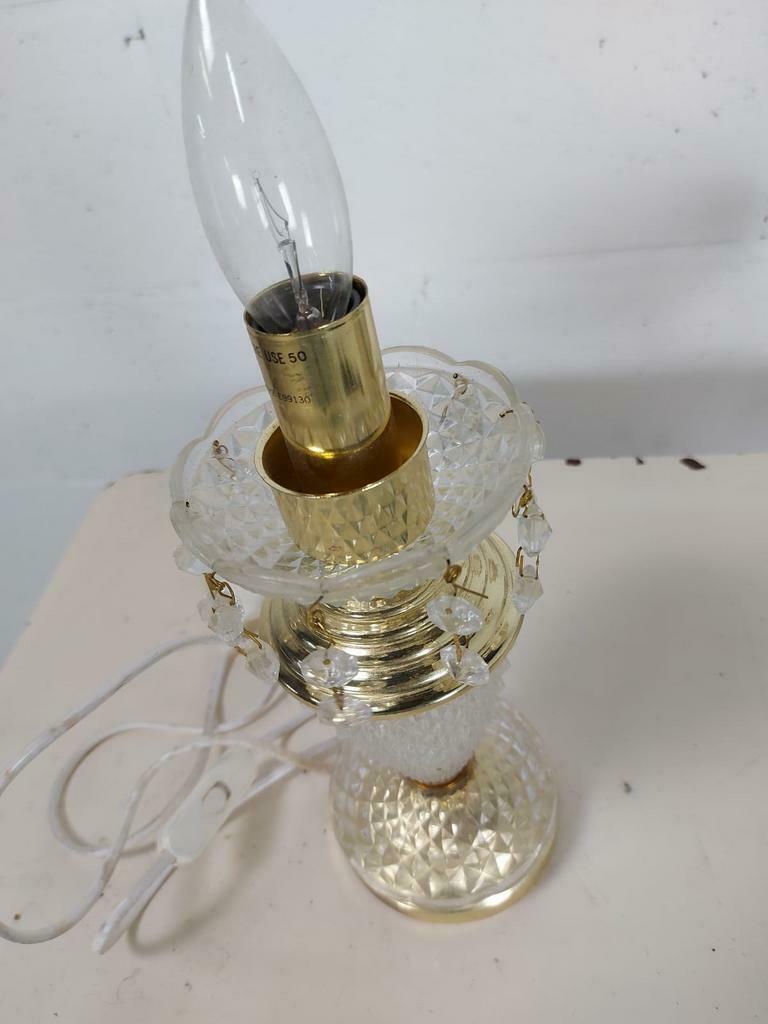Lampe de table vintage « dorée »