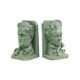 Bookends bust wagner beethoven plaster signed
