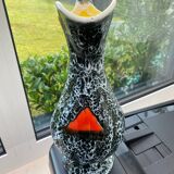 Large Vintage Pitcher 50-60 Vallauris by Auguste Lucchesi known as Luc