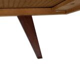 Vintage daybed minimalist design in Teak and Oak 1960s