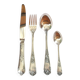 Deetjen cutlery set 48 silver-plated Louis XV rocaille table cutlery no. 25 Marly