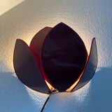 Lotus flower sconces