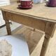 Petite table de ferme en chêne