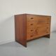 Commode en teck par Hans Wegner pour RY mobler Dänemark 1960s
