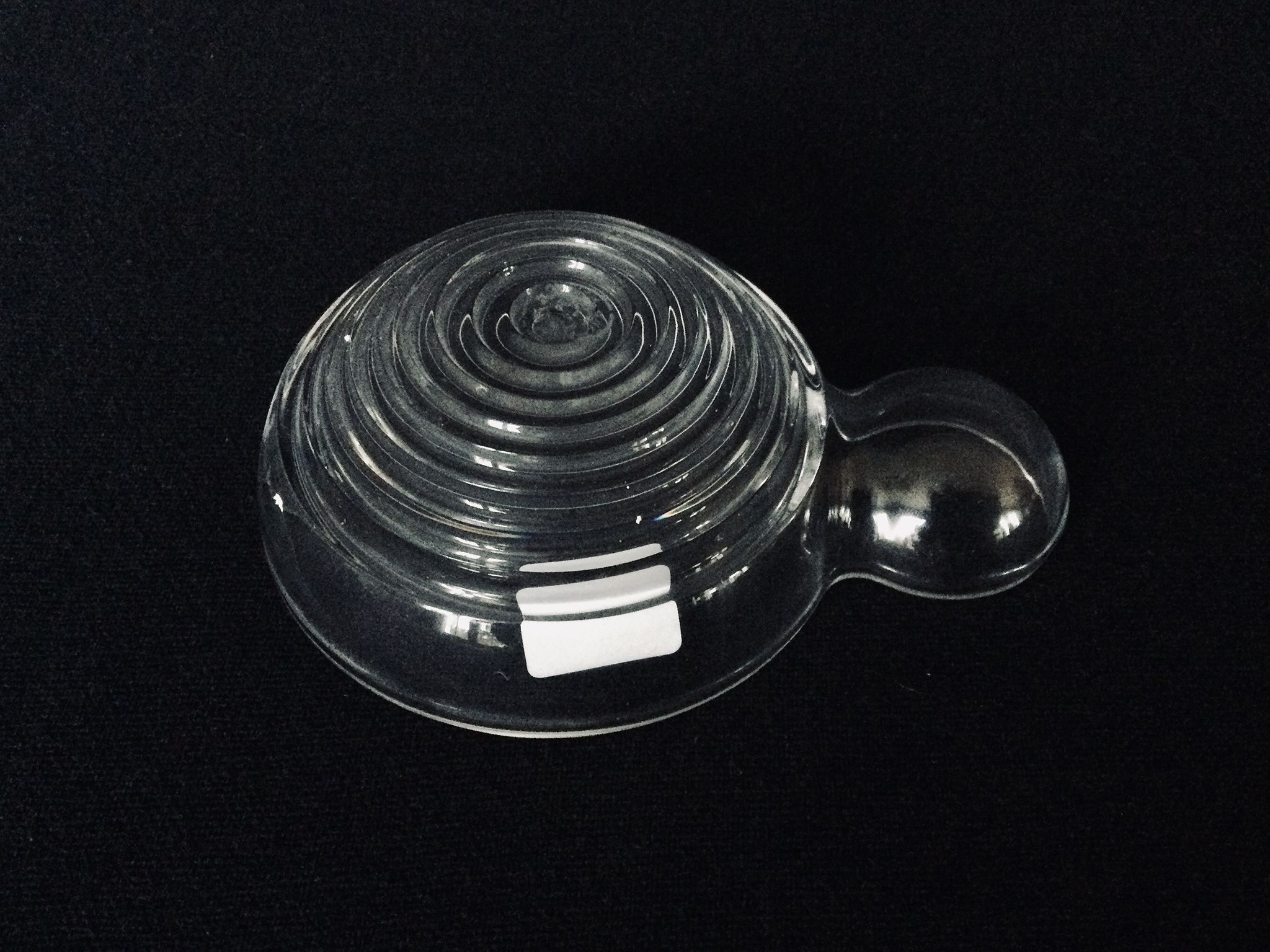 Taste vin cendrier en cristal de Baccarat
