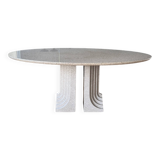 Table Granit Terrazzo, Plateau Oval