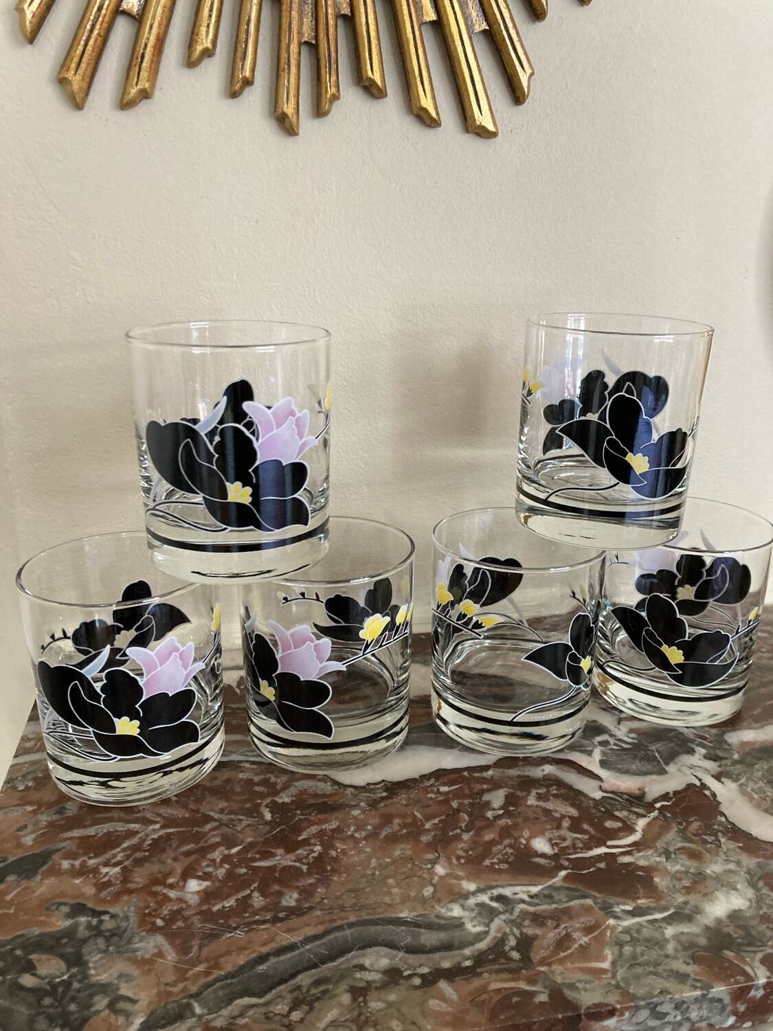 Anais Luminarc Whiskey Glasses