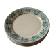 Set 6 plates flat Cherries blue Badonviller