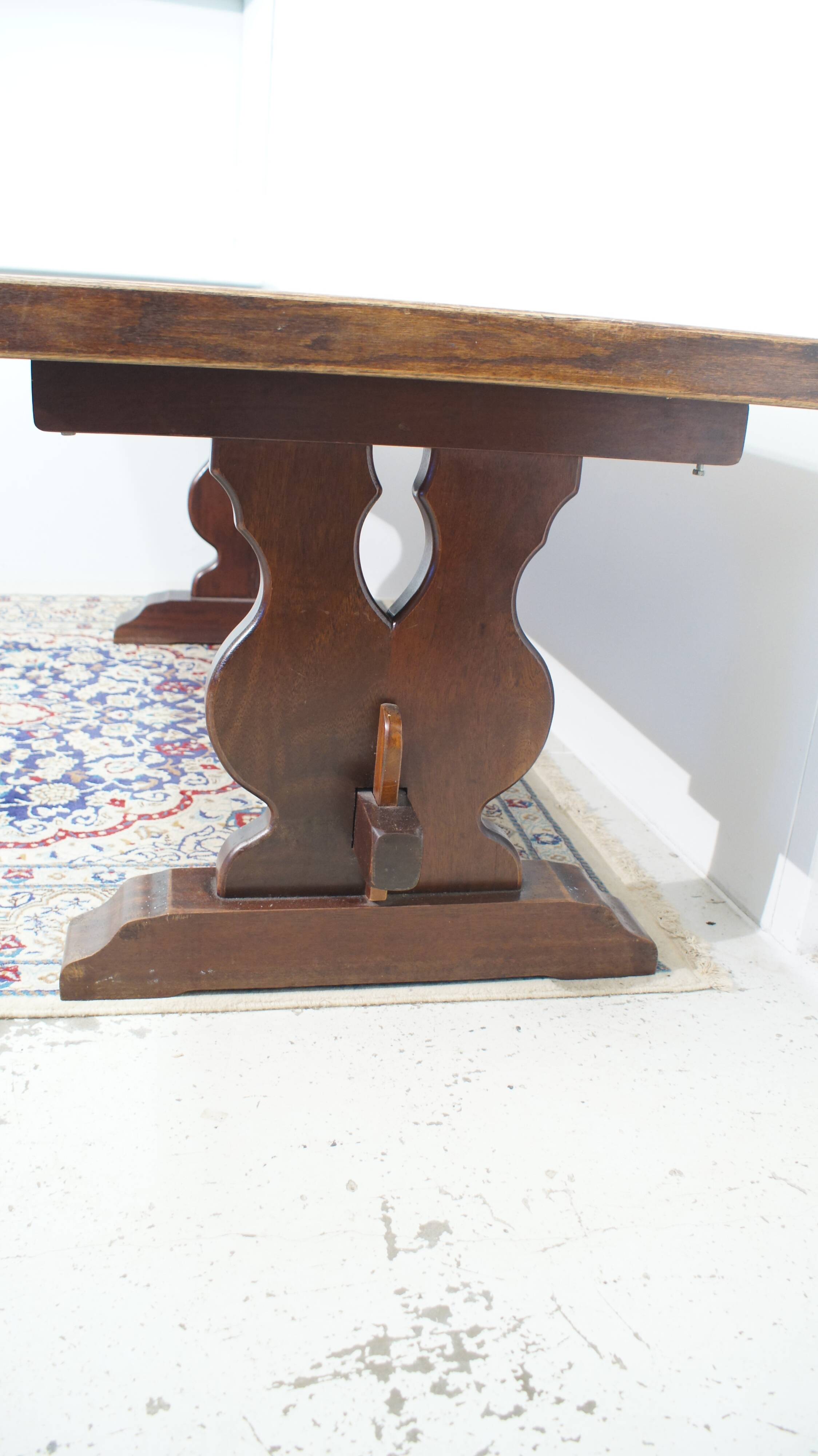 Vintage country monastery dining table