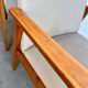 Suite de 2 fauteuils vintage / assises simples / assises club
