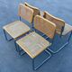 Lot de  4 chaises modèle Cesca B32