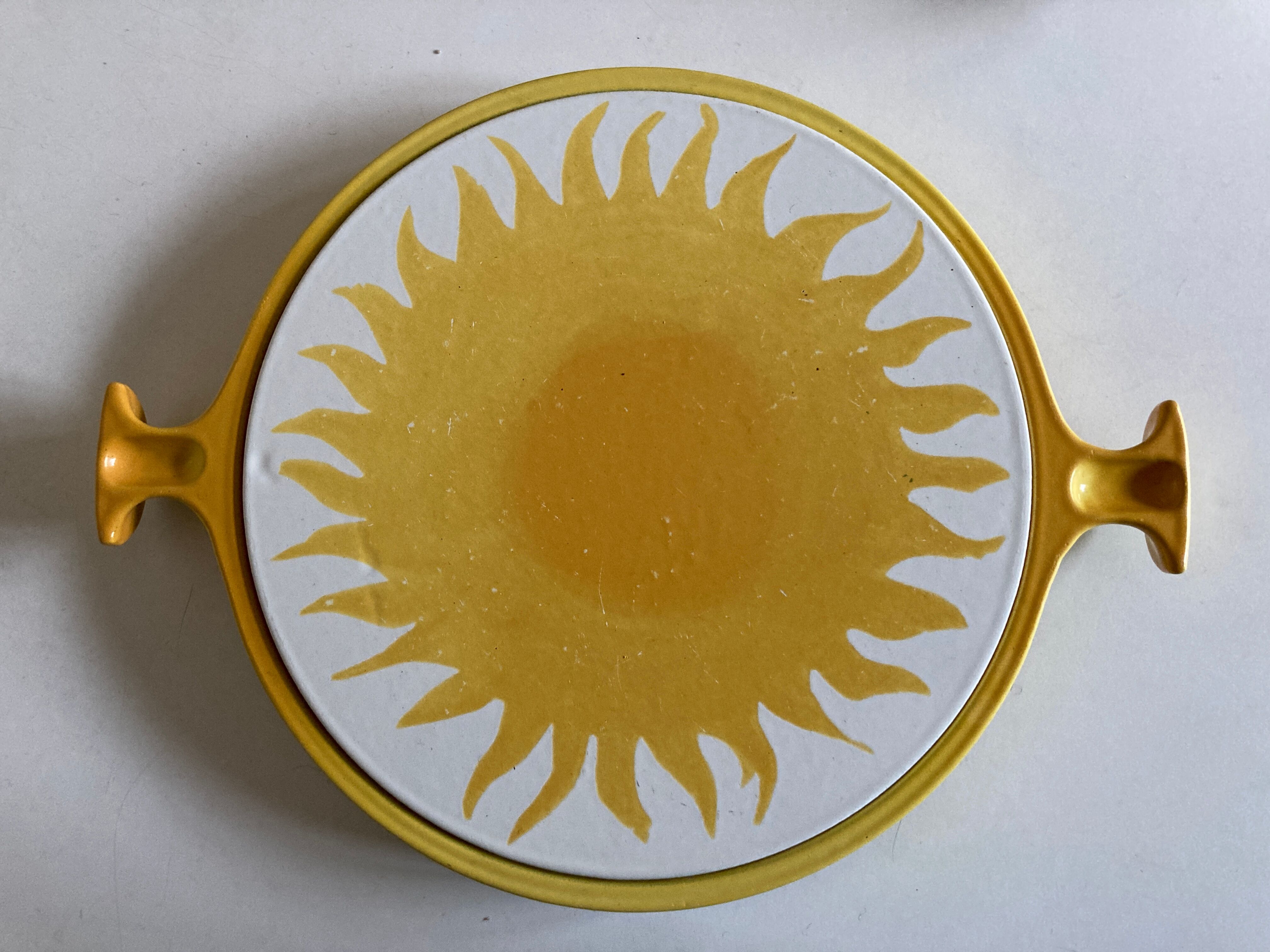 Dessous de plat Enzo Mari La Mama pour Le Creuset 1972