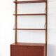 Wall unit designed by Poul Cadovius for Cado, Denmark, 1960s