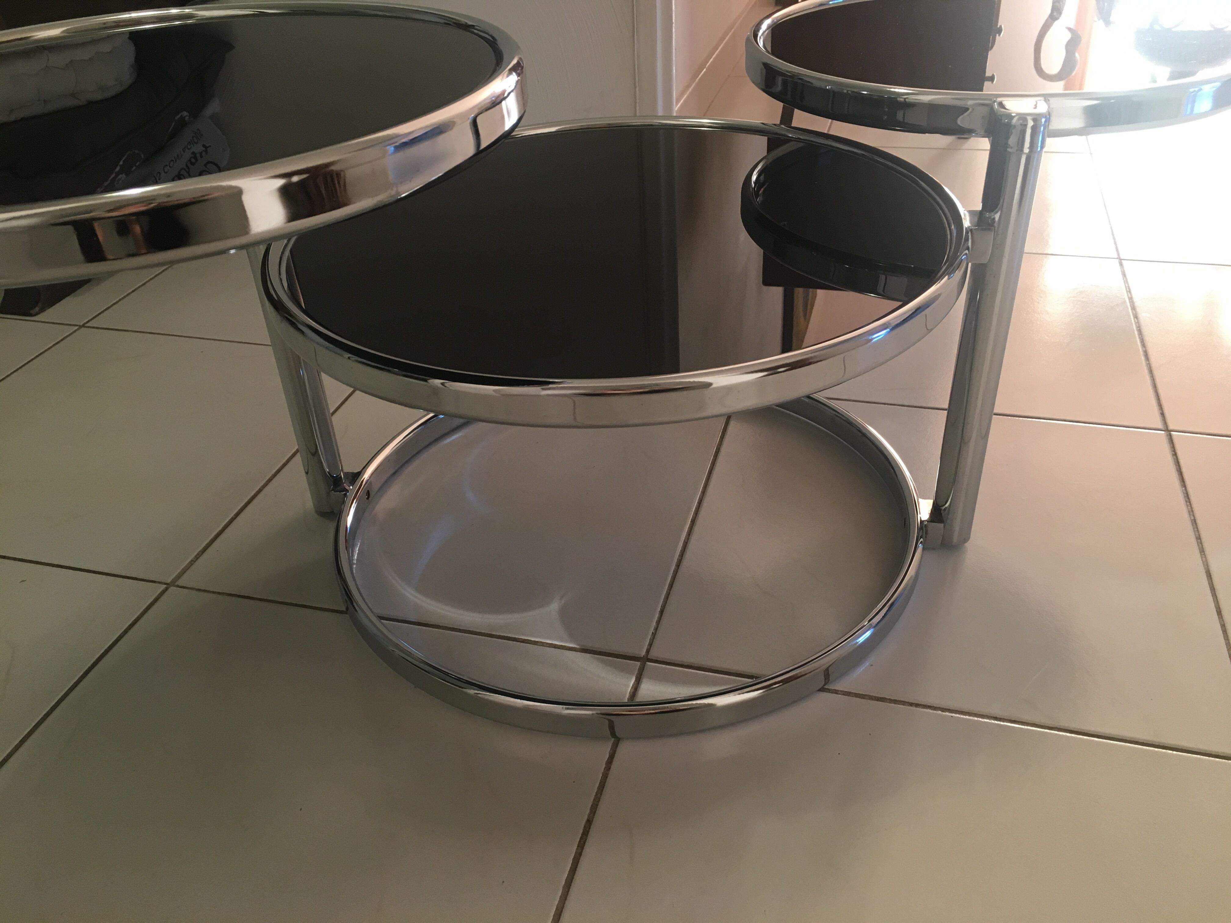 3-low table rotating trays