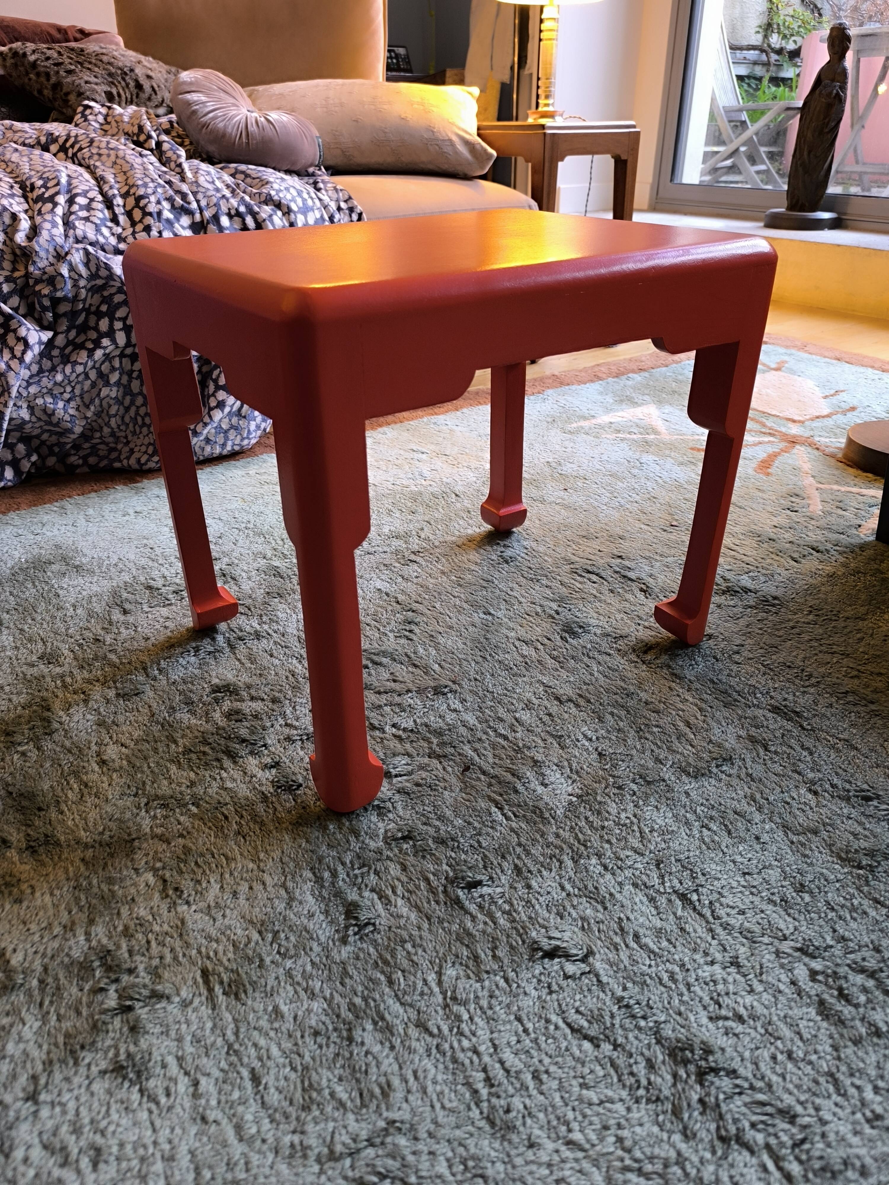 Atelier Martine – petite table / guéridon en bois – vers 1920-1930