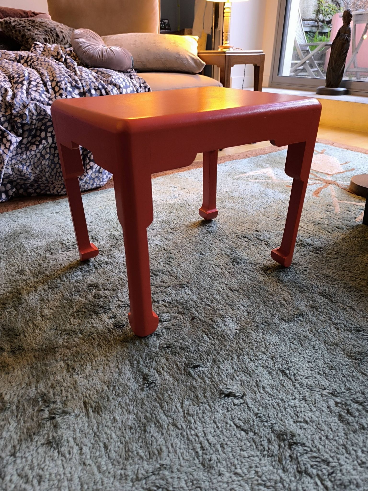 Atelier Martine – petite table / guéridon en bois – vers 1920-1930