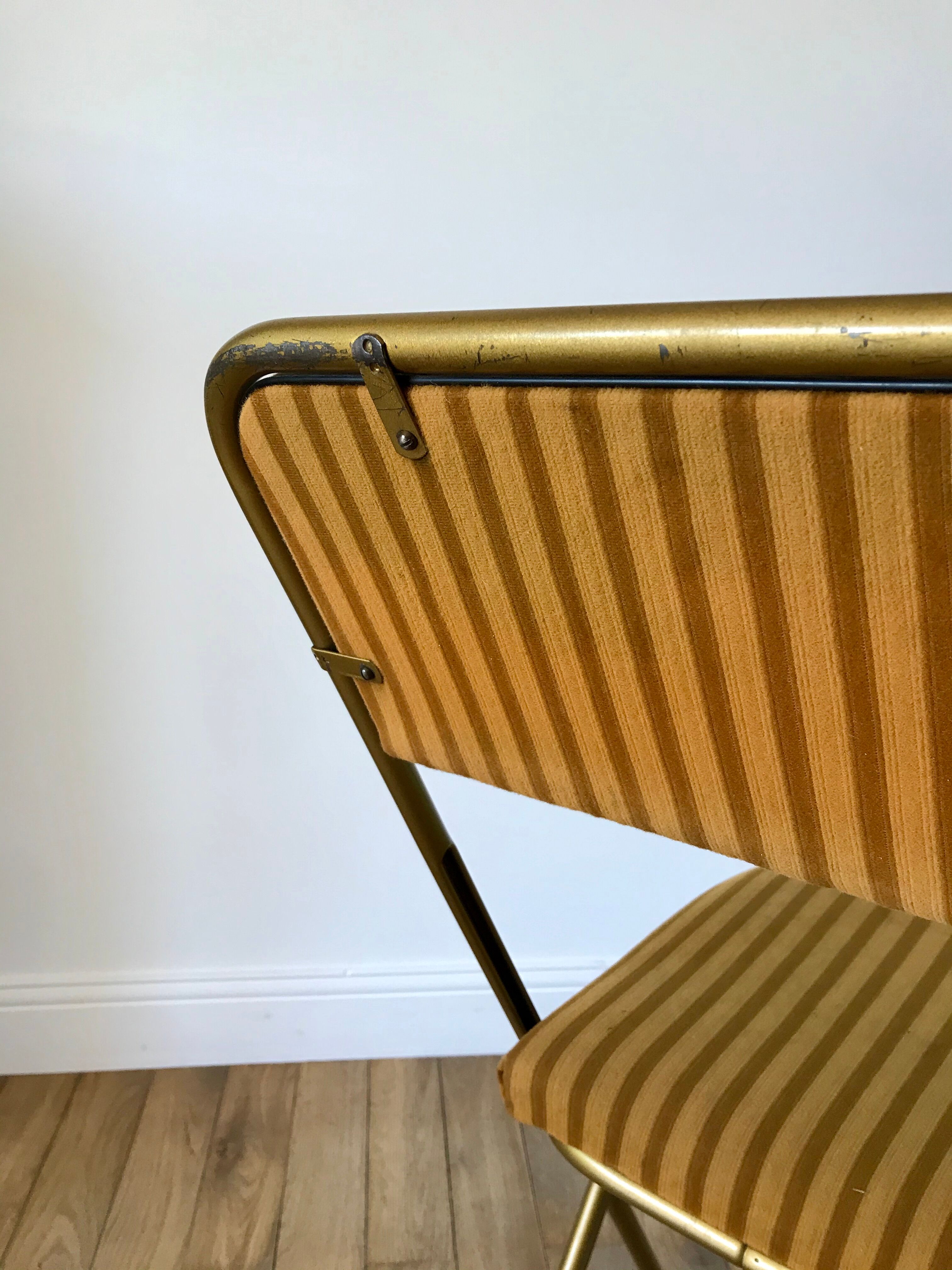 folding chair theater style Lafuma 70s