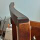 Scandinavian armchair in rattan & solid birch – Swedish vintage