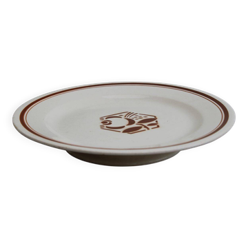 Iron Earthenware Footed Bowl