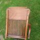 Fauteuil de bureau américain ancien vintage