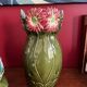 Art Nouveau planter and vase