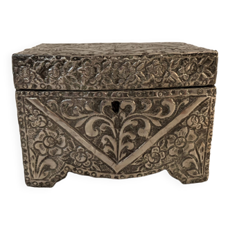 Silver jewelry box