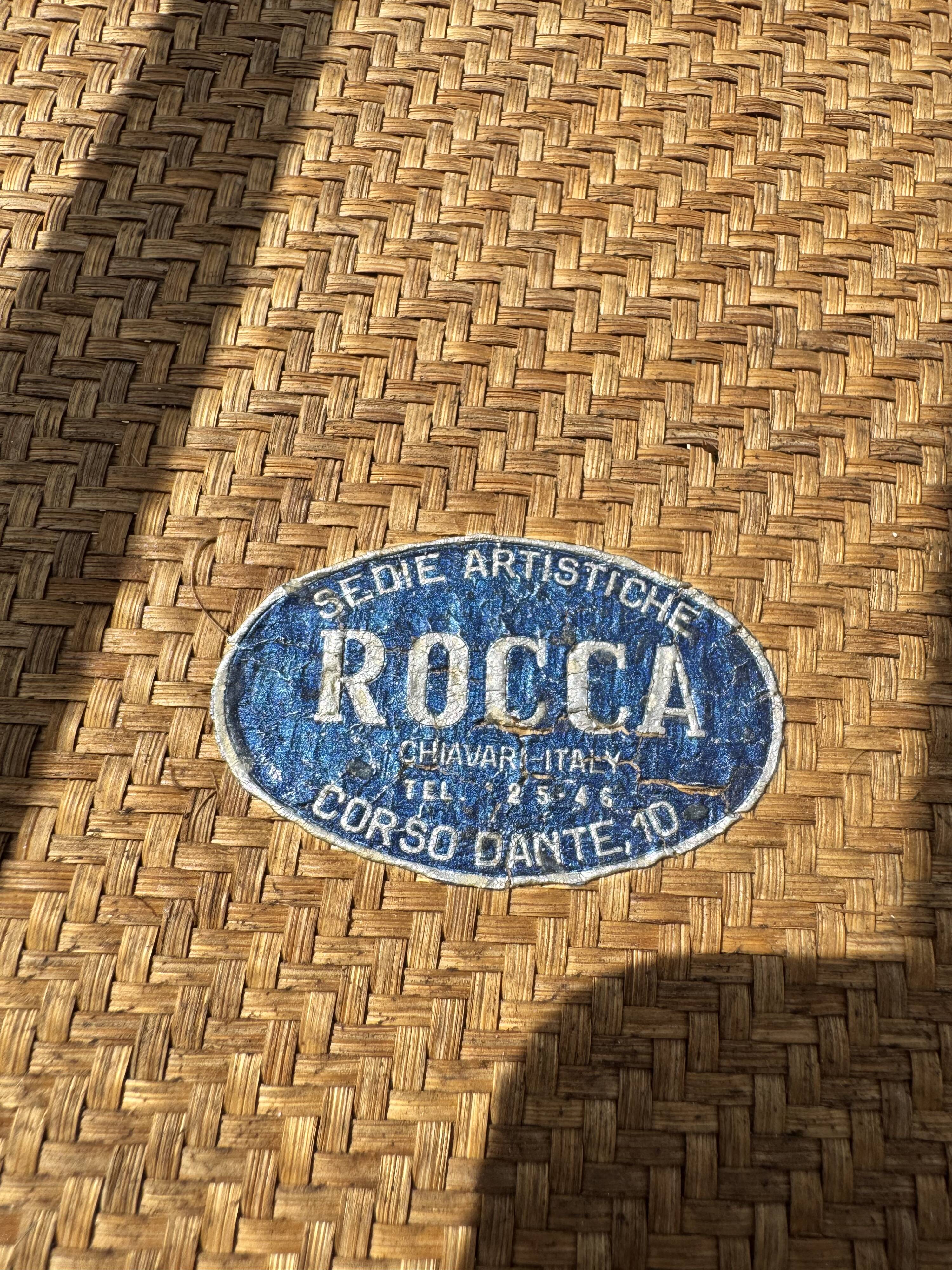 Italian Chiavari chair with patina – Rocca – 1960s