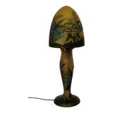 Gallé Tip Mushroom Lamp Circa 1980