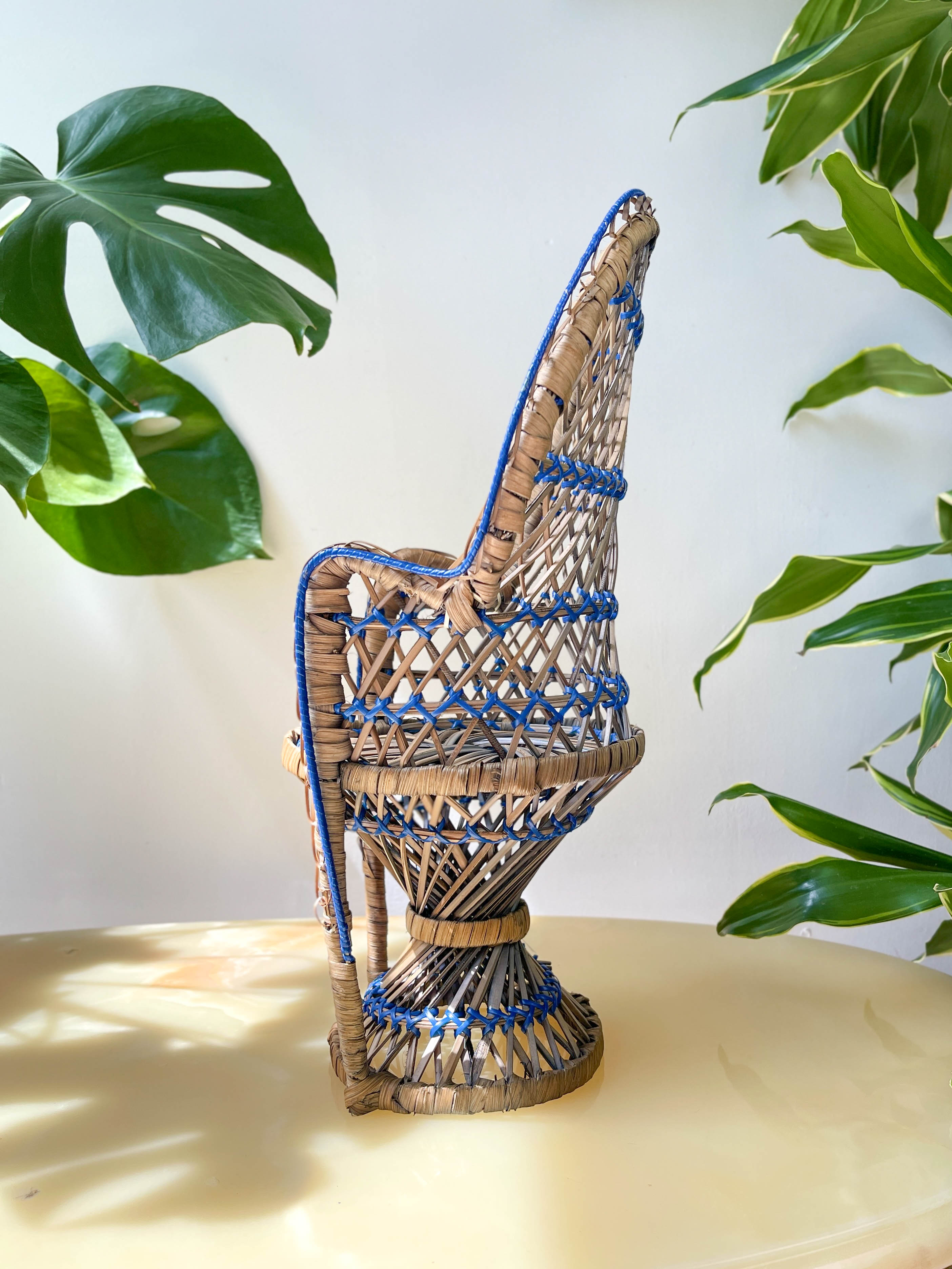 Emmanuelle rattan armchair for dolls