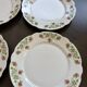 6 assiettes à dessert Art Nouveau