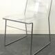 Filglass chairs by Jacques Charpentier plexi 1970