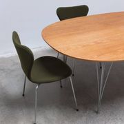 ‘Super-Elliptical’ table in oak by Piet Hein & Bruno Mathsson for Fritz Hansen, 1968