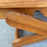 Pierre Bégué pine coffee table