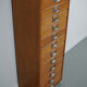Small Dutch Beech Apothecary Cabinet, 1950s